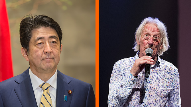 Wereld reageert geschokt op dood Shinzo Abe en tweet Freek de Jonge