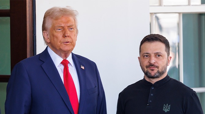 Zelensky wijst Trump erop dat ook 15-jarige Oekraïense blondines worden gedood