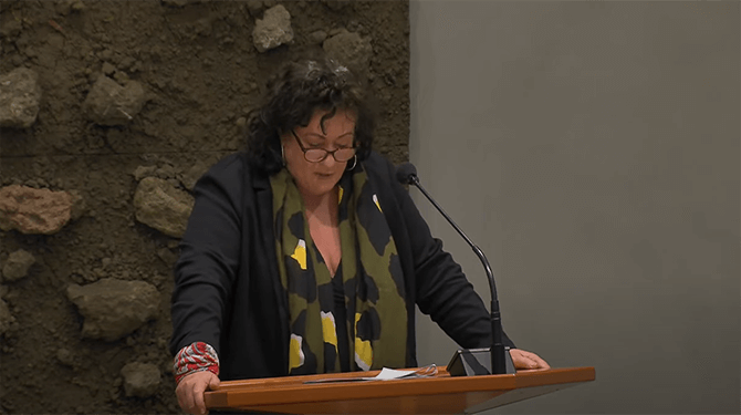 Caroline van der Plas durft het opnieuw te zeggen zoals het niet is