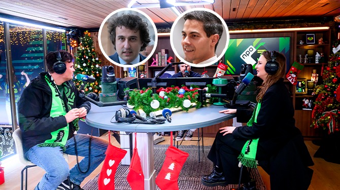Serious Request: Jesse Klaver biedt 10.000 euro op Koffie met Rob Jetten