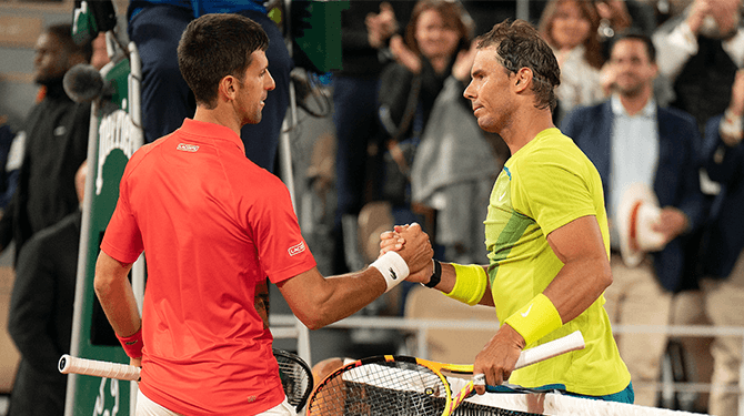 Djokovic en Nadal voelden zich vanochtend erg ongemakkelijk: ‘Zat in de trein terug tussen mensen die weer naar hun werk moesten’