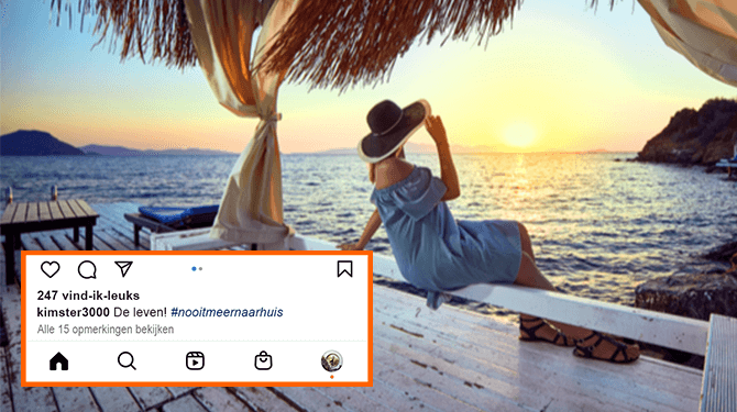 Kim (23) plaatste #nooitmeernaarhuis bij haar vakantiefoto maar landt morgen gewoon weer op Schiphol