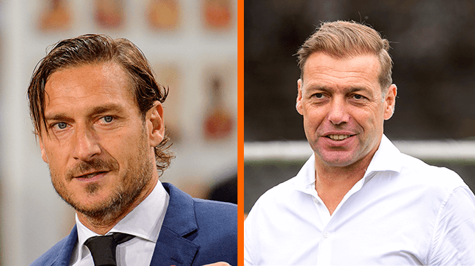 Uitgelekt: de volledige transcriptie van het gesprek tussen Francesco Totti en Paul Bosvelt voorafgaand aan de finale