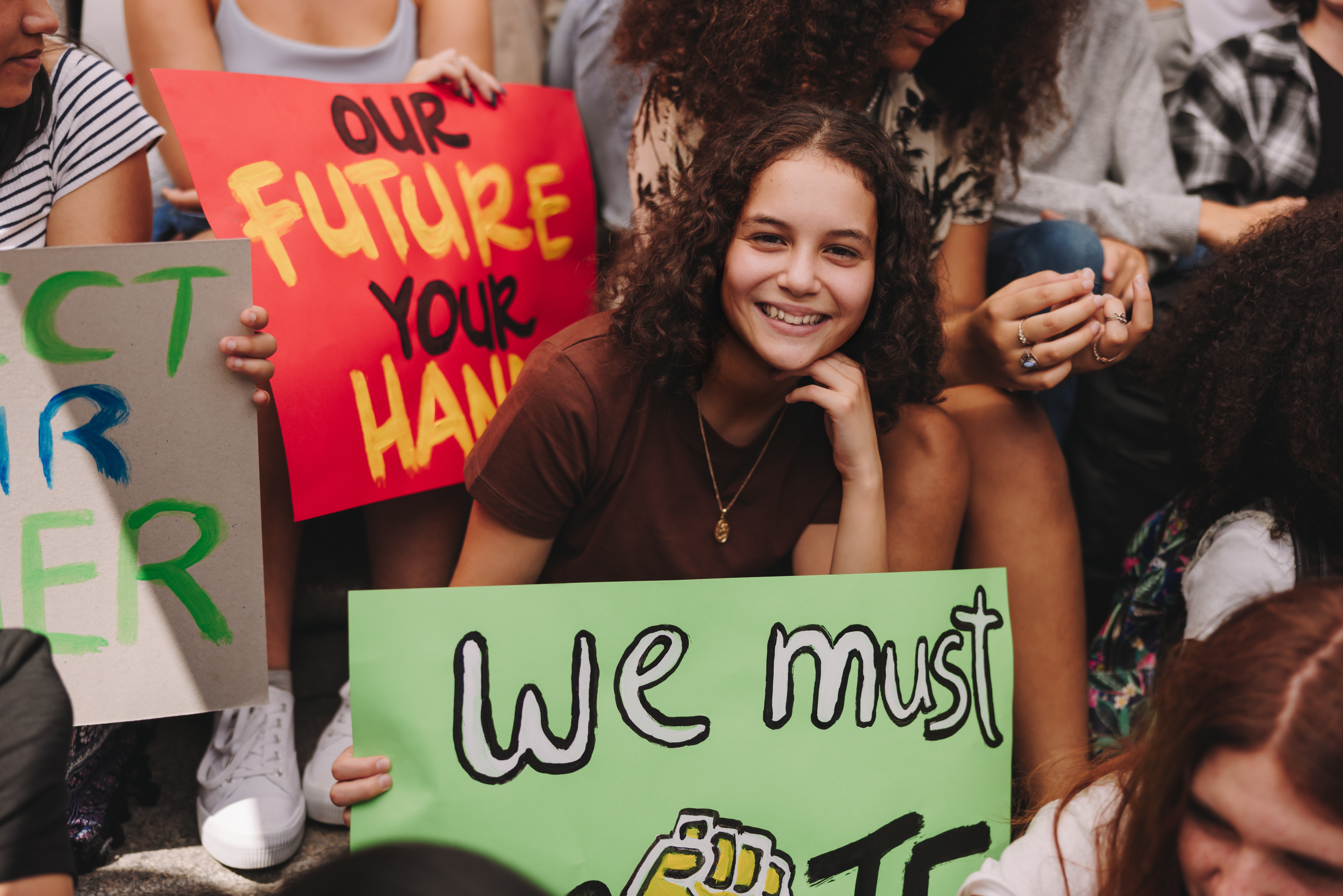 Anna (18) heeft tijdens formatie toch mooi een paar dagen hoop gehad op goede milieuplannen