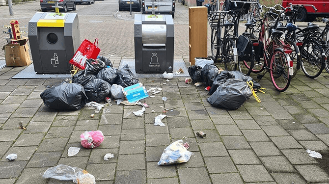 Nieuw: de onzichtbare afvalbak