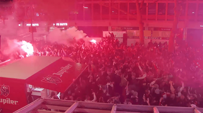 Ontlading in Rotterdam: ‘Hier wachten we al sinds het ontstaan van de Conference League op’