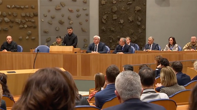 ​FvD niet aanwezig bij bezoek Zelensky: partijleden nog steeds boos over bevriezen van hun tegoeden