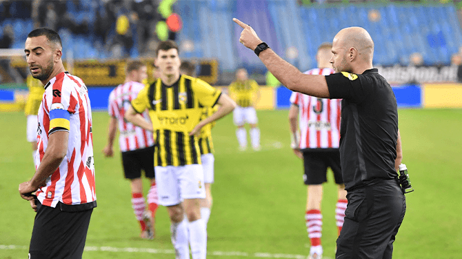 'Gewoon rust tijdens restant Vitesse - Sparta'