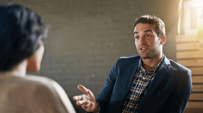 ‘Wat was ik aan het zeggen’, zegt man die klaar is om verder te praten over zichzelf