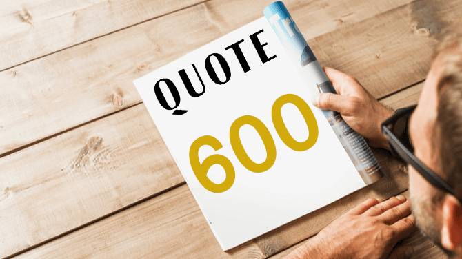 Inflatie: de Quote 600