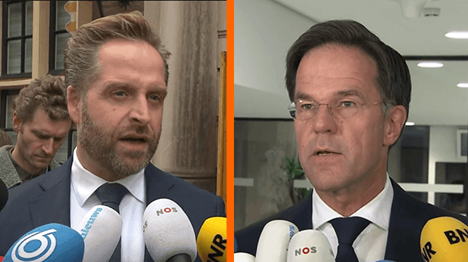 Rutte en De Jonge kunnen zich niet herinneren wie er nou precies begon met liegen