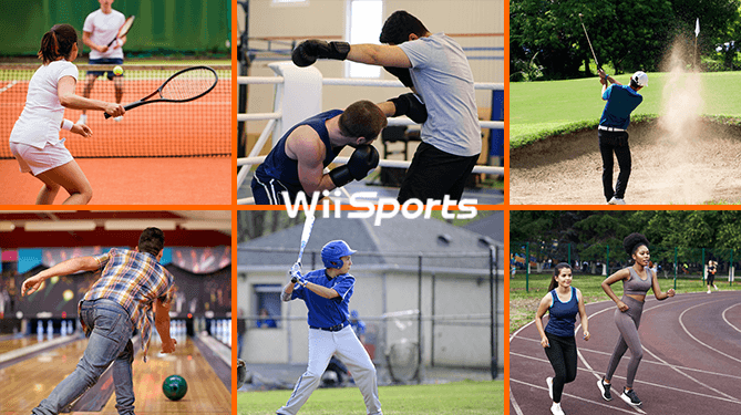 Met levend Wii Sports kun je Wii Sport-games in het echt nadoen