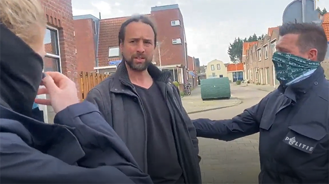 Na lang speurwerk en met de nieuwste technieken vond politie bewijs van opruiing door Willem Engel