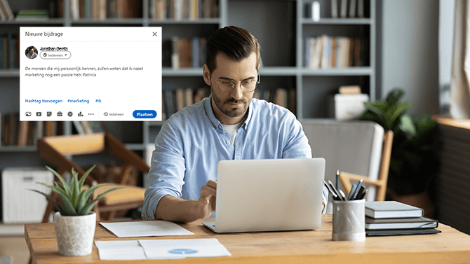 Man maakt direct LinkedIn-profiel nadat partner is gediagnosticeerd met terminale ziekte