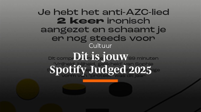 ​Dit is jouw Spotify Judged 2025