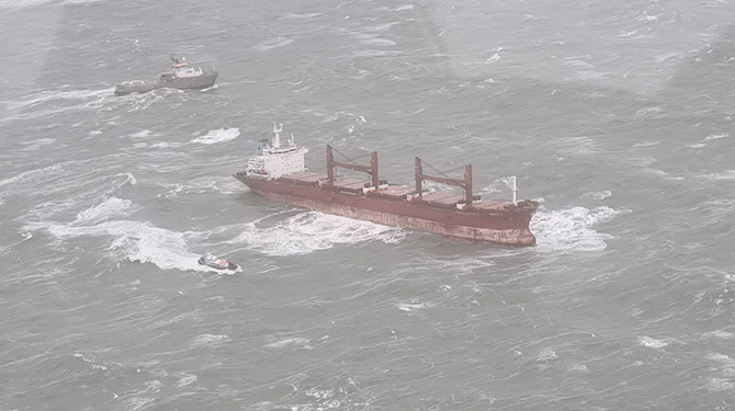 Aanvaring tussen twee zeeschepen bij IJmuiden krijgt de naam ‘Aanvaring tussen twee zeeschepen bij IJmuiden’