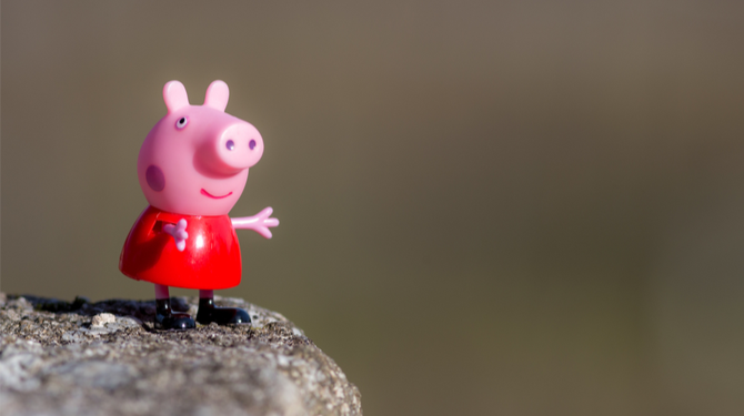 Peppa Pig wil voortaan aangesproken worden met hij/ham
