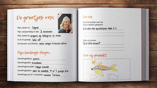 Een inkijkje in het vriendenboekje van Mark Rutte