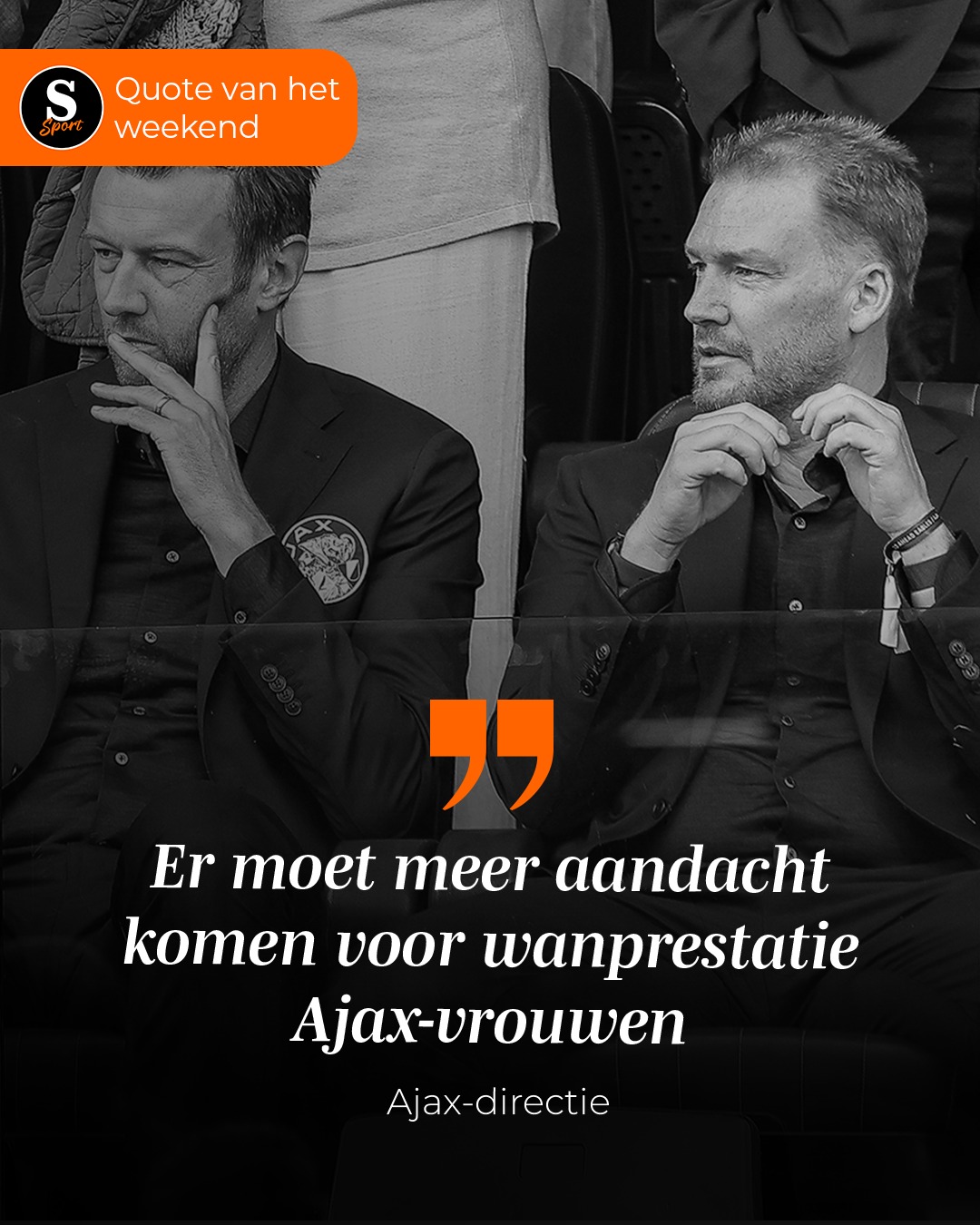 De Speld Sport Quote van het Weekend: Ajax-directie