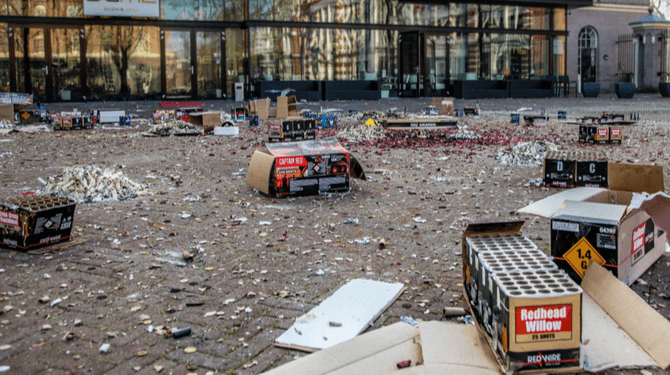 Morgen gaat het vuurwerkverbod in, dus steek vandaag nog al je vuurwerk af