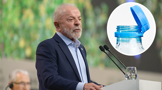 Conclusie klimaattop nadert: plastic dopjes blijven hoogstwaarschijnlijk vast aan flesjes