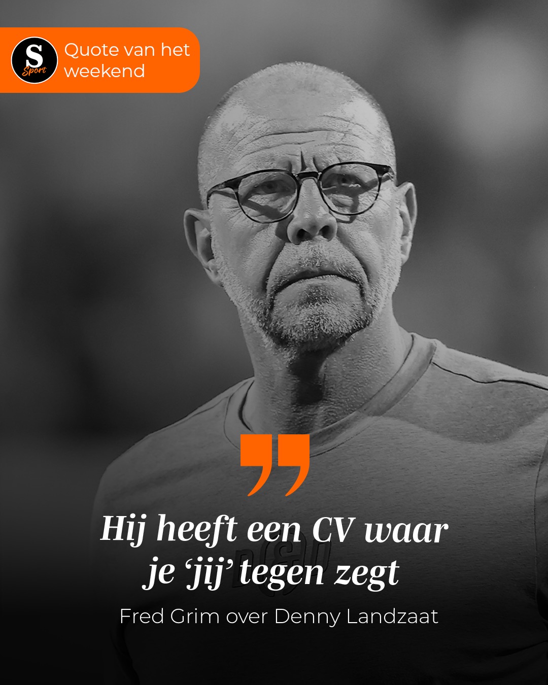 De Speld Sport Quote van het Weekend: Fred Grim over Denny Landzaat