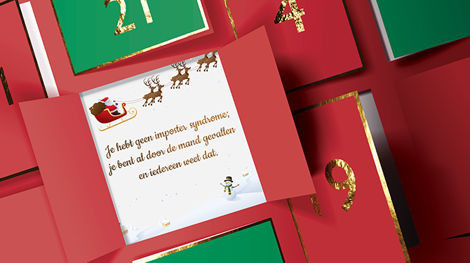Realistische adventskalender heeft elke dag een nieuwe teleurstelling voor je