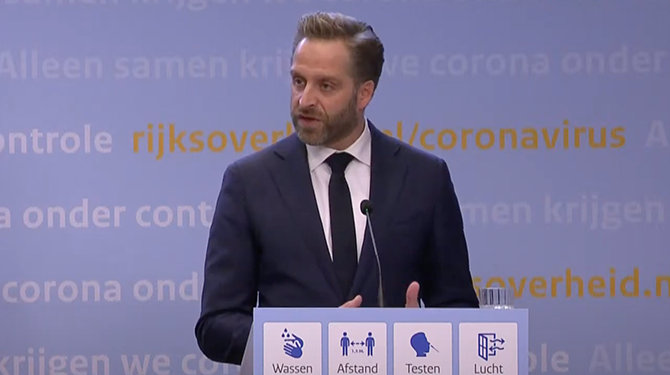 De Jonge: ‘Juist omdat het kabinetsbeleid grillig is, hebben we houvast nodig van het virus’