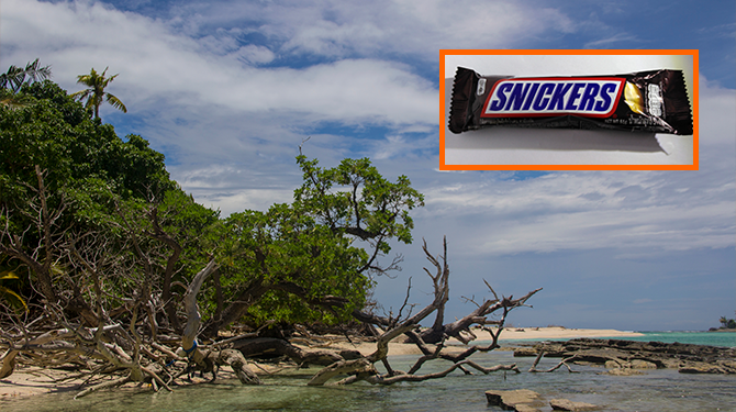 Cameraman Expeditie Robinson ontkent: ‘Het was een Snickers’