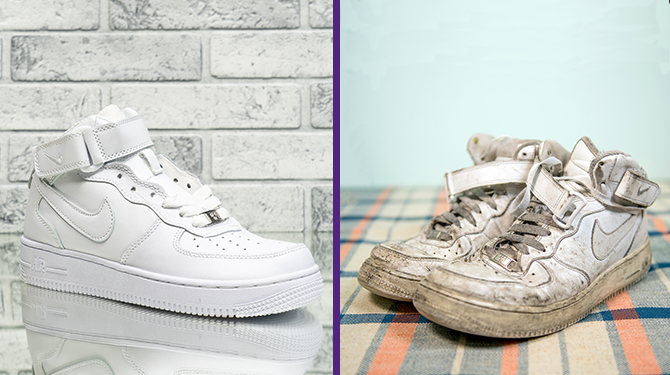Gaaf! Deze sneakers veranderen na verloop van tijd van kleur