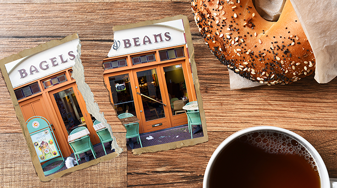 Bagels & Beans uit elkaar