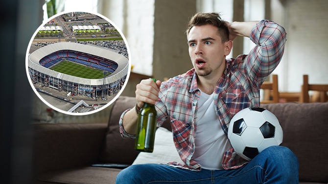 ​Amsterdammer kent niemand die voor Feyenoord is, dus ‘snapt niet hoe De Kuip vol kan zitten’