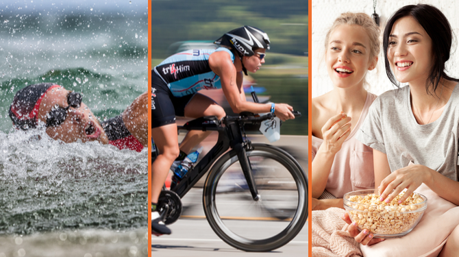 Lisa en vriendinnen organiseren gezellige Harry Potter-triatlon