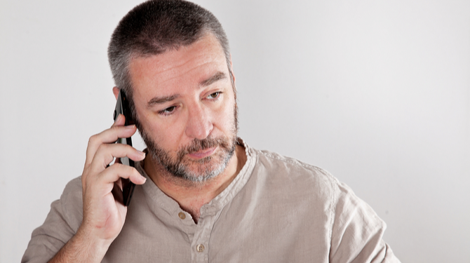 Transcript van telefoongesprek aan de kant van iemand die vooral luistert