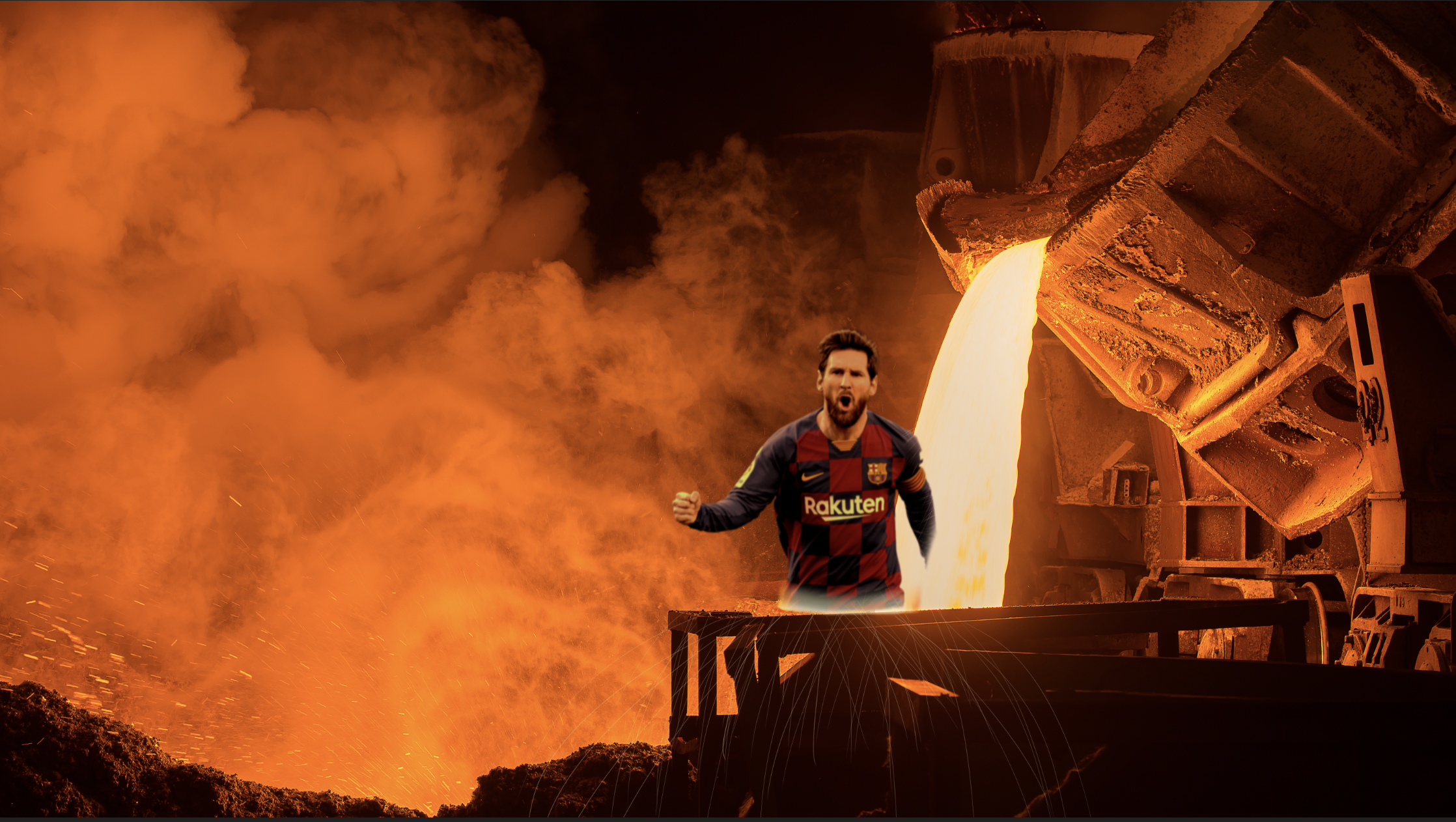 FC Barcelona laat Messi omsmelten en verdeelt hem onder de supporters