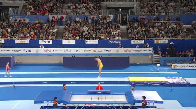 Trampolinefinale bij de mannen toch weer uitgedraaid op ruzie: ‘Ik ben nu aan de beurt!’