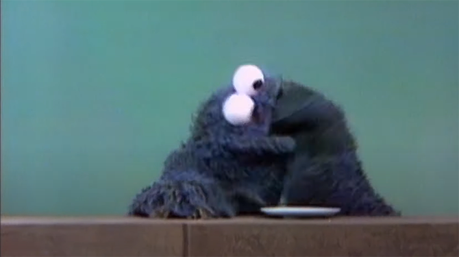 We eren koekiemonster door 60 koekjes te eten