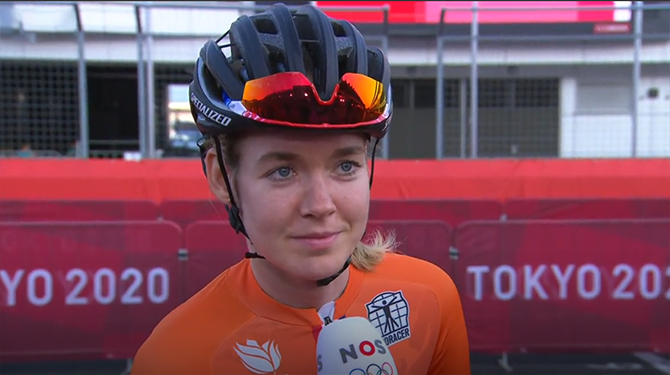 Van der Breggen over winnaar: ‘Ik kende haar niet’