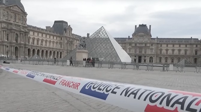 Louvre overvallen: verwachte filmopbrengst 60 miljoen