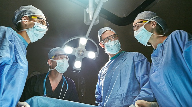 Chirurg heeft doctor’s block