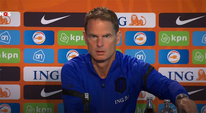 Frank de Boer negeert uitslag Nederland – Oekraïne-referendum: bondscoach houdt vast aan 5-3-2