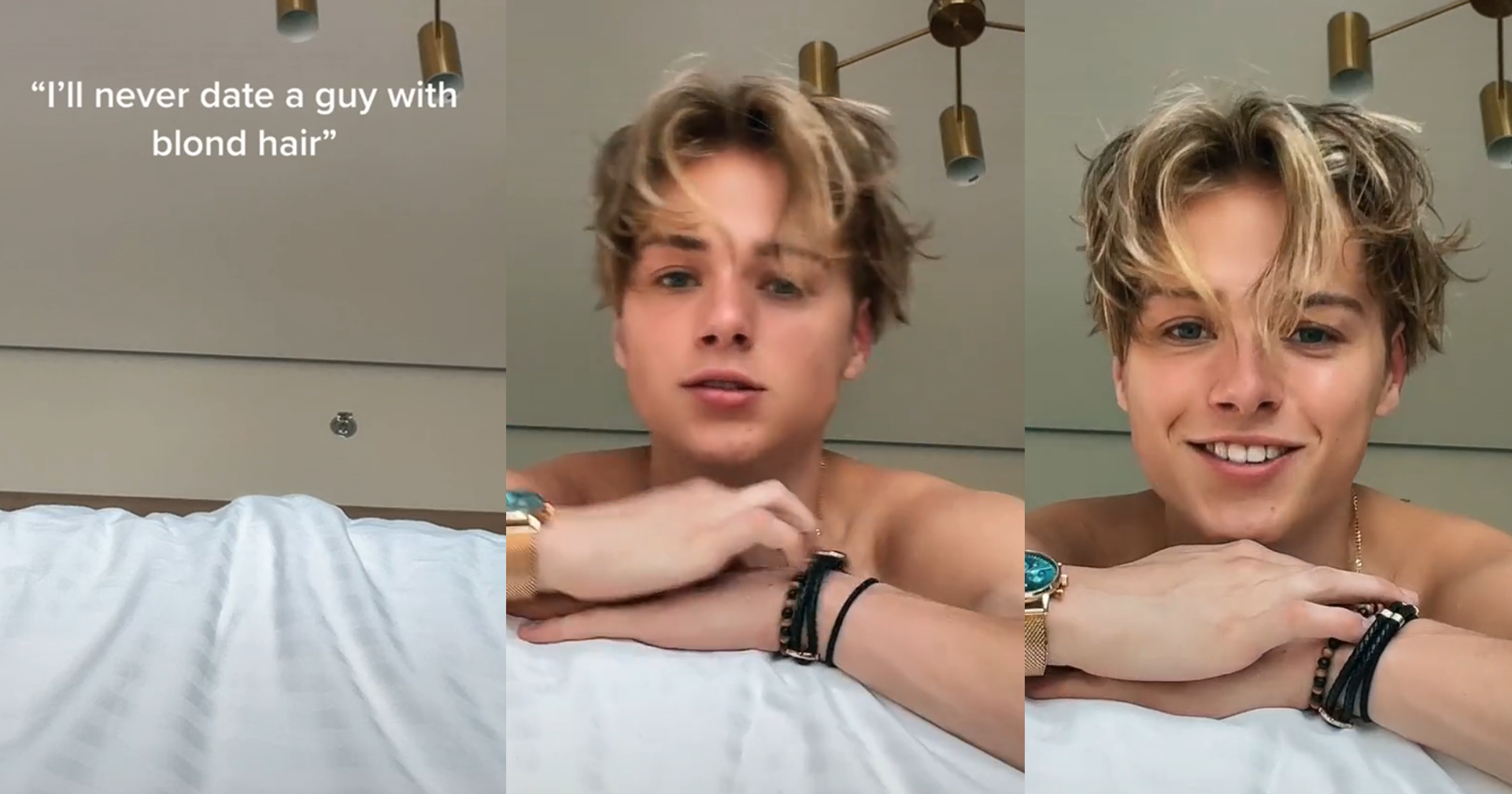 TikTokker weerlegt stelling dat ‘alle blonde jongens lelijk zijn’