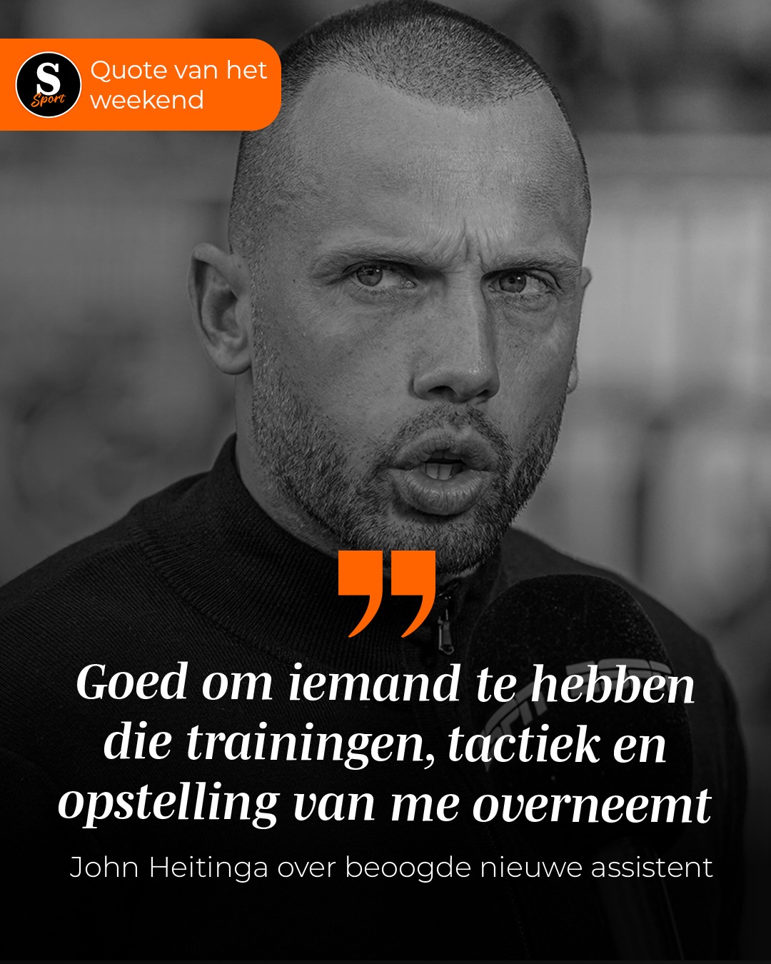 De Speld Sport Quote van het Weekend: John Heitinga