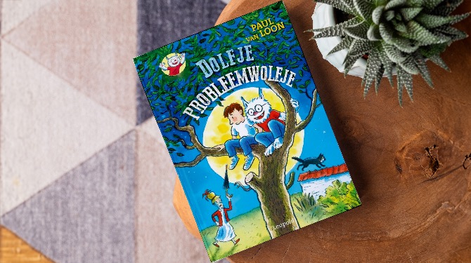 Paul van Loon gaat met tijd mee en schrijft kinderboek over Dolfje Probleemwolfje