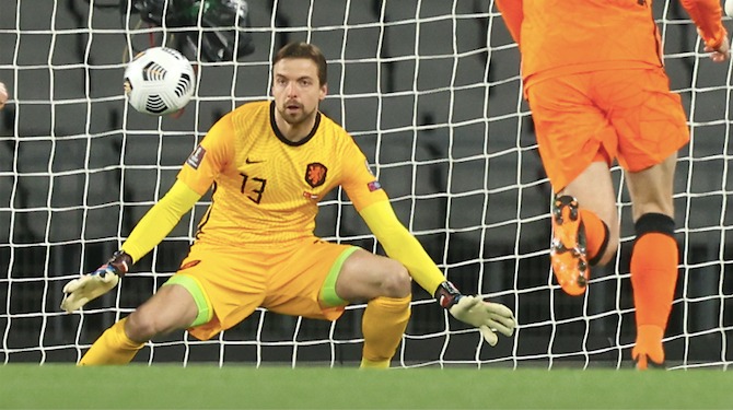Krul begint aan duik