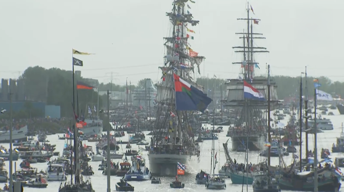 Liveblog SAIL 2025: ’Weer een schip voorbij’