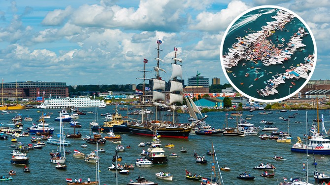 Sail 2025: botenparade van eeuwenoude schepen gaat ongetwijfeld uitmonden in gigantische fuikdag