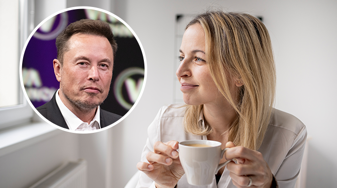 Vrouw leeft in wereld waarin ze oprichting politieke partij door Elon Musk 'hoopgevend' vindt
