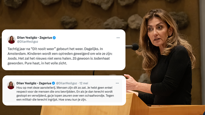 Hitteplan van kracht: lees vandaag geen tweets van Yeşilgöz
