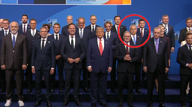 Beveiliging NAVO-top blundert: Viktor Orbán was hele dag aanwezig